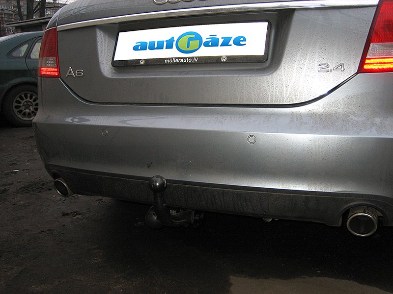 Audi A6 2007 gads 2,4l benzīns/gāze