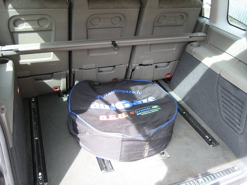 Uzstādīta gāzes iekārta Renault Scenic 2,0 turbo