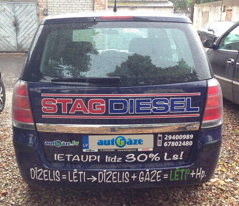 Opel Zafira Dīzelis